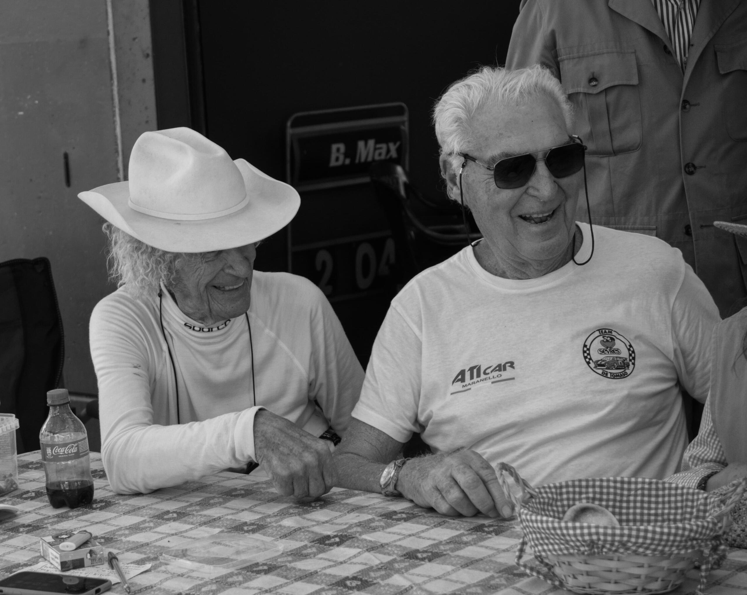 Arturo Merzario e Maurizio Micangeli