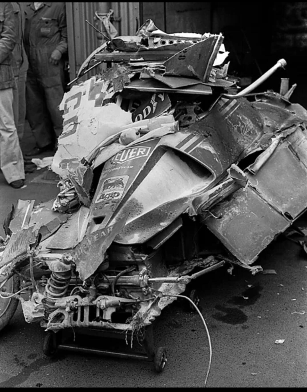 L'irriconoscibile Ferrari 312-T di Lauda